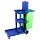RAPIDCLEAN JANITORS CLEANING CART AND BAG