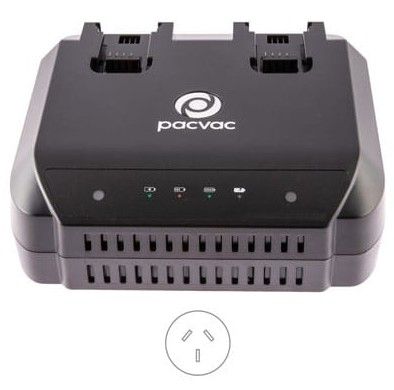 PACVAC SUPERPRO BATTERY VACUUM REPLACEMENT CHARGER