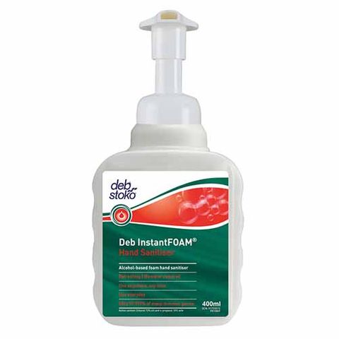 DEB INSTANTFOAM 400ml x 6 PUMP