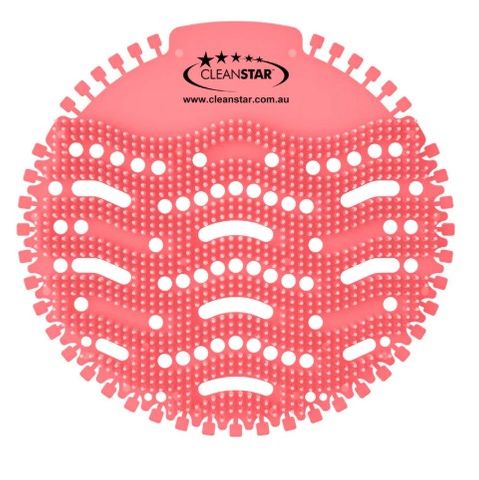 CLEANSTAR URINAL SCREEN SHIELD STRAWBERRY SCENT