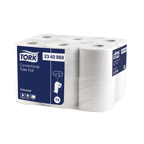TORK 2 PLY 220 SHEET TOILET PAPER 48 ROLLS PER PACK