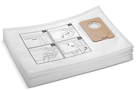 KARCHER CV 30/2 BP - VACUUM BAGS PACK OF 10