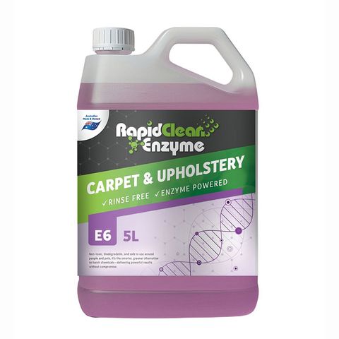 RAPIDCLEAN ENZYME CARPET & UPHOLSTERY CLEANER 5LT