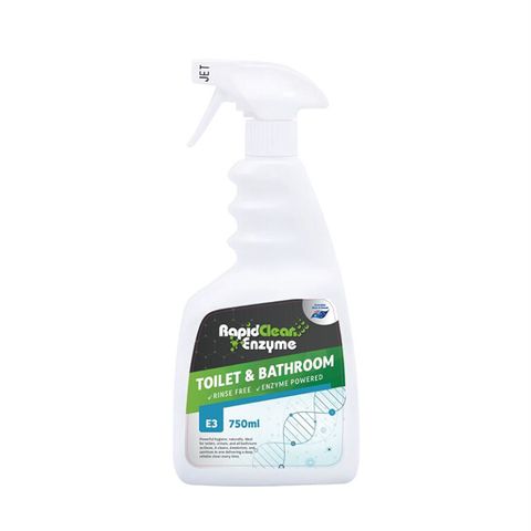 RAPIDCLEAN ENZYME TOILET & BATHROOM CLEANER 750ML