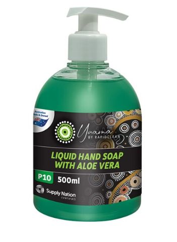 RAPIDCLEAN YAAMA LIQUID HAND SOAP WITH ALOE VERA 500ML