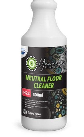 RAPIDCLEAN YAAMA NEUTRAL FLOOR CLEANER 500ML BOTTLE ONLY