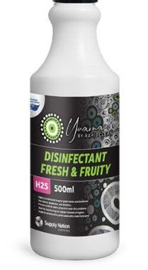 RAPIDCLEAN YAAMA DISINFECTANT FRESH & FRUITY 500ml BOTTLE ONLY