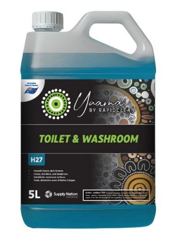 RAPIDCLEAN YAAMA TOILET & WASHROOM CLEANER 5LT