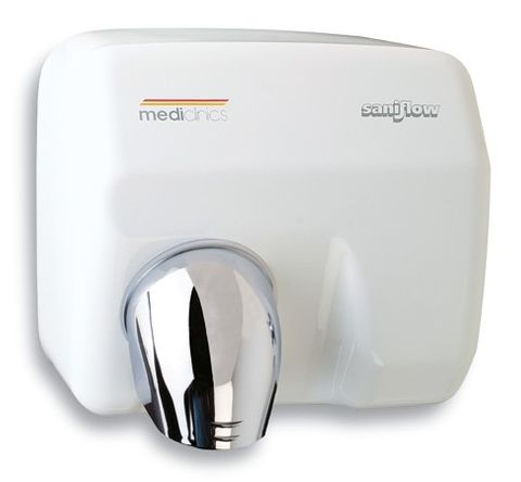 MEDICLINICS SANIFLOW E05A HAND DRYER WHITE
