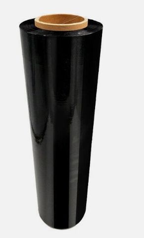BLACK PALLET WRAP 500mm x 300M x 25um