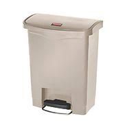 SLIM JIM 30L BEIGE STEP ON BIN