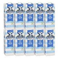 DEVONDALE UHT FULL CREAM MILK 1LT x 10