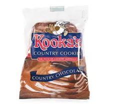 KOOKA BISCUITS TWIN PACK (1 CHOCOLATE/1 RASPBERRY) 100 CTN
