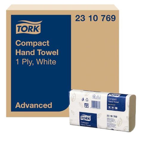 TORK COMPACT HAND TOWEL 2160 SHEETS