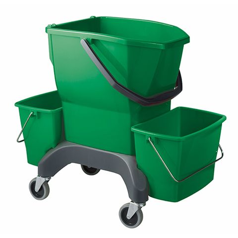 EZY ERGO BUCKET 25 Lt GREEN TWIN