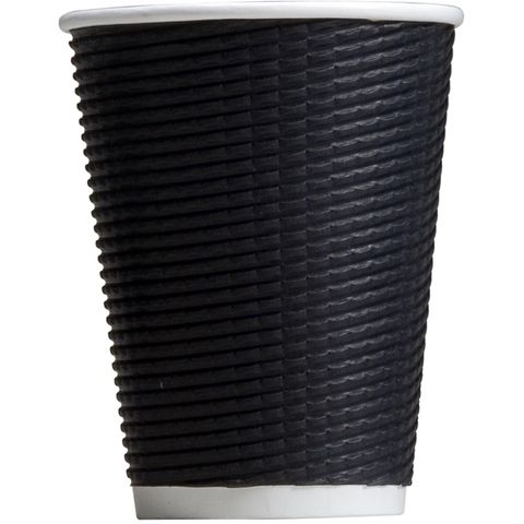 CUP CHARCOAL TRIPLE WALL  12oz CTN 500