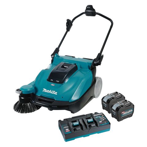 MAKITA 40V WALK BEHIND SWEEPER KIT