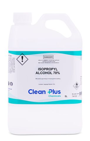 CLEANPLUS ISOPROPYL ALCOHOL 70% 5L