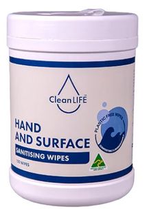 CLEANLIFE ANTIBACTERIAL WIPES TUB OF 150