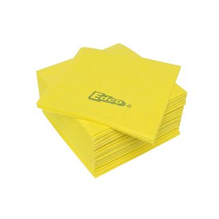 EDCO MERRITEX CLOTH PACK OF 20 YELLOW