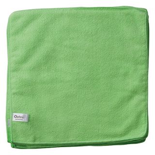 OATES VALUE MICROFIBRE CLOTH PACK 10 GREEN