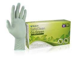 SAFECLEAN GREEN NITRILE GLOVE SMALL 100 PACK
