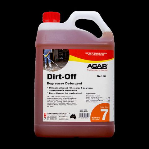 AGAR DIRT OFF DEGREASER DETERGENT 5LT