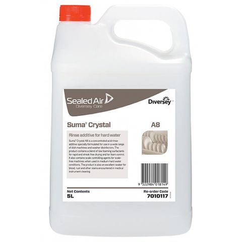 981556 - SUMA CRYSTAL  A8  RINSE AID   5 Lt