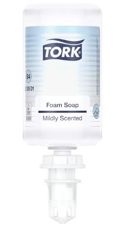 TORK S4 MILDLY SCENTED FOAM HAND SOAP 6 x 1LT