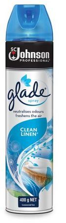 GLADE CLEAN LINEN AIR FRESHENER 400G