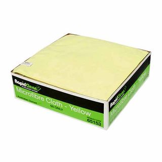 RAPIDCLEAN MICROFIBRE CLOTH YELLOW