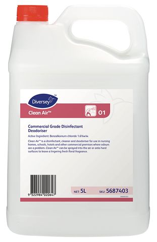 CLEAN AIR DISINFECTANT DEODORISER 5 Lt