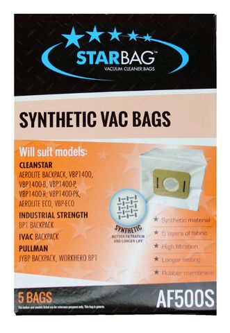 STARBAG AEROLITE VBP1400 SYNTHETIC VACUUM BAGS 5 PACK