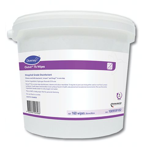 OXIVIR TB WIPES LARGE TUB 160 WIPES