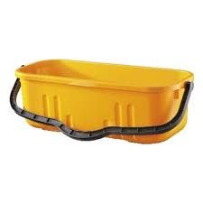 OATES DURACLEAN FLAT MOP WINDOW BUCKET 18L YELLOW