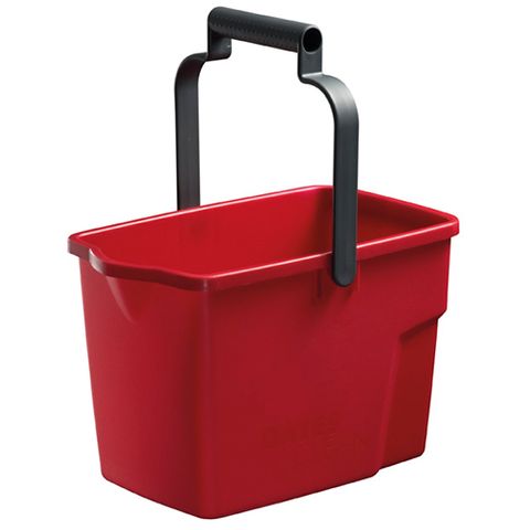 BUCKET GENERAL USE SQUARE 9 Lt RED