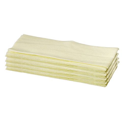 OATES 60CM DISPOSABLE MICROFIBRE CLOTH YELLOW 20 PACK