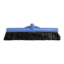 450mm WORKSHOP MEDIUM STIFF BROOM BLUE HEAD ONLY