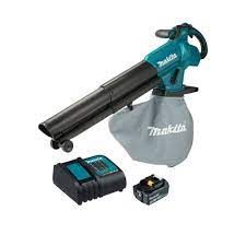 MAKITA 18V BLOWER/VACUUM KIT - 5.0Ah BATTERY & CHARGER