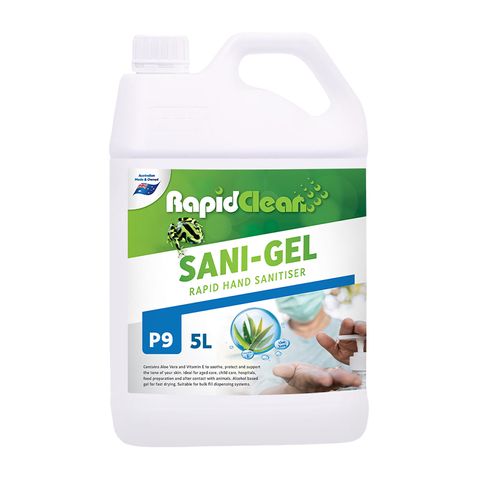 RAPIDCLEAN SANI-GEL HAND SANITISER 5LT