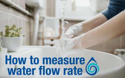 How to measure water flow rate
