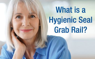 What is a Hygienic Seal grab rail?