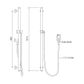 Linear/Streamjet XL Turbo Shower - Chrome