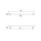 Linear Straight Rail PS 700mm