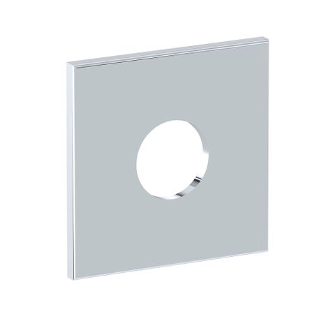 Square Wall Flange - Chrome