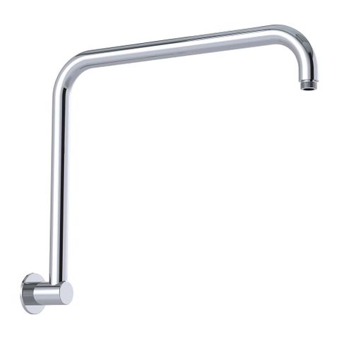 Crane Neck Shower Arm 330mm Chrome - FF