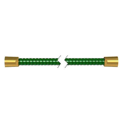 1500mm Softflex Spiral PVC Hose - Green/Gold