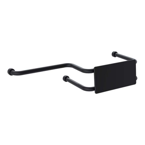 HS Toilet Backrest with ext Wall Mount MB