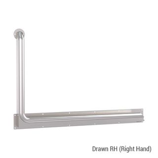 Anti-Ligature Toilet Rail BS 960x600mm