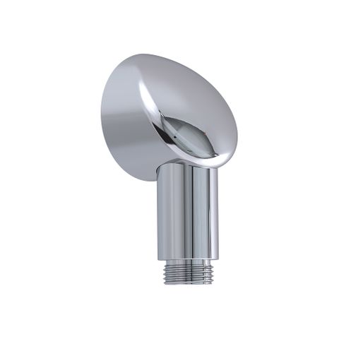 50mm Wall Outlet Elbow Chrome - 9L